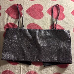 Sinsay Medium Glitter Crop Tank